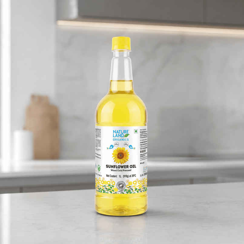 Natureland Organics Sunflower Cold Pressed Oil Natureland Organics Sunflower Cold Pressed Oil