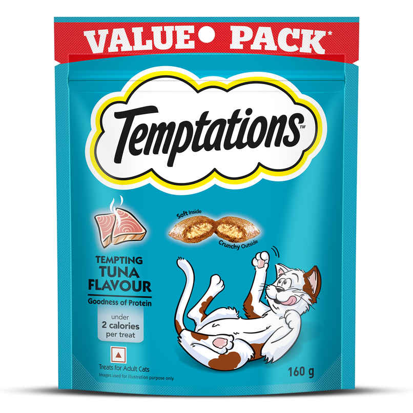 Temptations Cat Treats | Tempting Tuna Flavour Value Pack Temptations Cat Treats | Tempting Tuna Flavour Value Pack