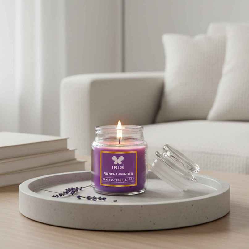IRIS French Lavender Fragranced Yankee Jar Candle IRIS French Lavender Fragranced Yankee Jar Candle