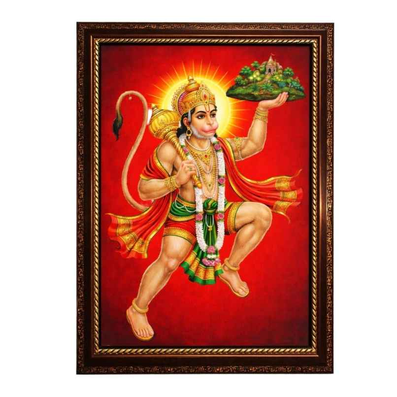 Hanuman ji Photo Frame (5x7 inch) | Mangal Bhawan Hanuman ji Photo Frame (5x7 inch) | Mangal Bhawan