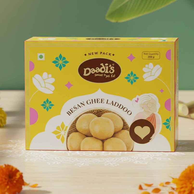 Daadi'S Besan Laddoo Pure Ghee Daadi'S Besan Laddoo Pure Ghee