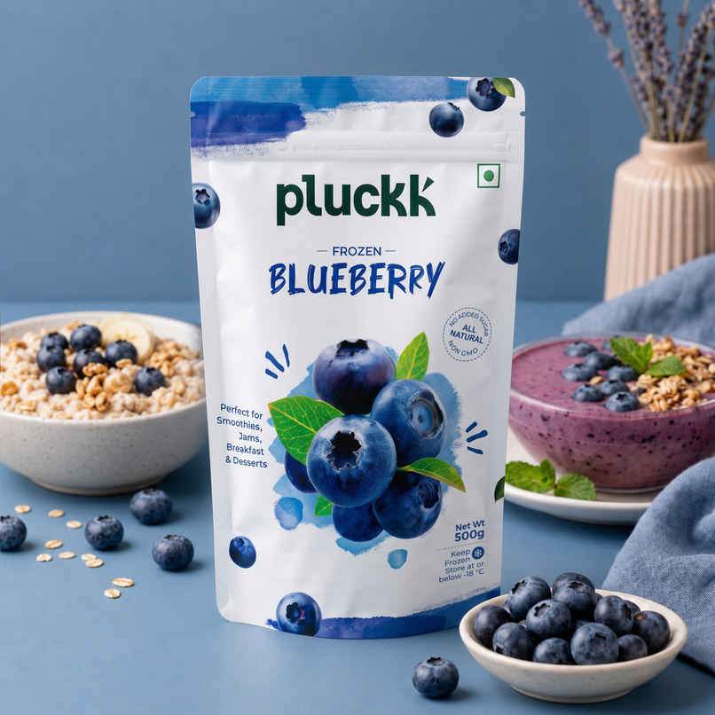 Pluckk Fresh Frozen Blueberry Imported Natural Non GMO Antioxidant Rich Superfood Snack Pluckk Fresh Frozen Blueberry Imported Natural Non GMO Antioxidant Rich Superfood Snack