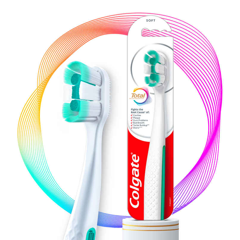 Colgate Total Foaming Cleaning Toothbrush Colgate Total Foaming Cleaning Toothbrush