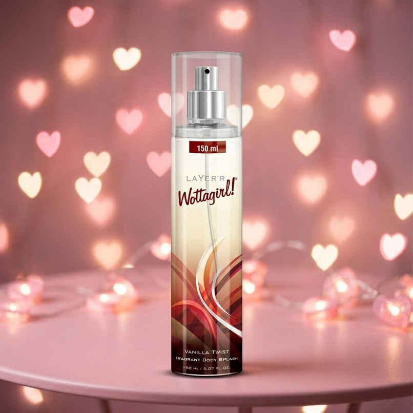 Layer'r Wottagirl Vanilla Twist Body Splash | Long-Lasting Premium Body Mist Spray for Women Layer'r Wottagirl Vanilla Twist Body Splash | Long-Lasting Premium Body Mist Spray for Women