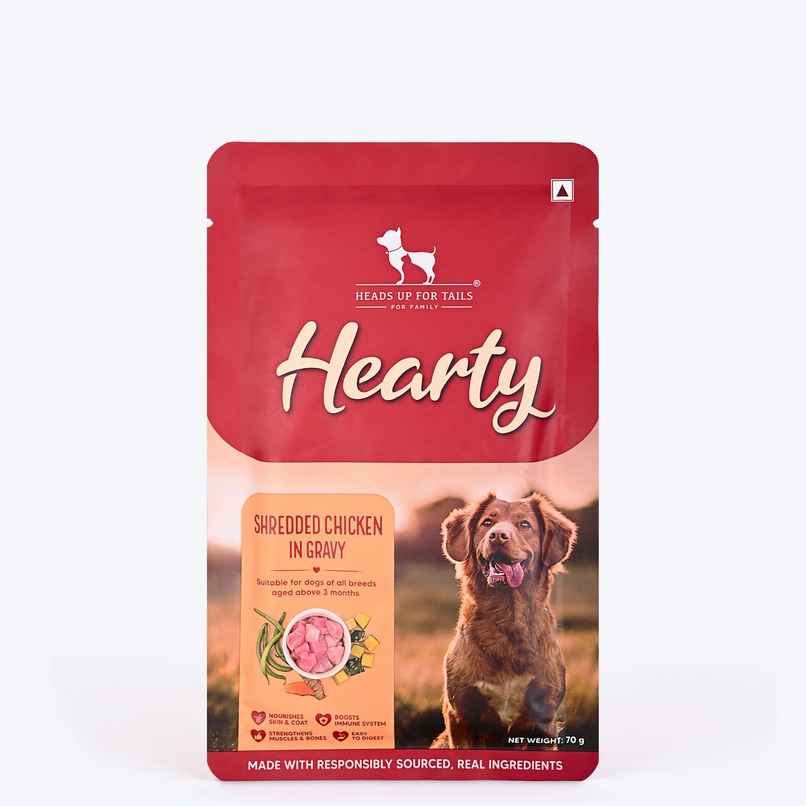 HUFT Hearty Shredded Chicken & Pumpkin In Gravy Dog Wet Food HUFT Hearty Shredded Chicken & Pumpkin In Gravy Dog Wet Food