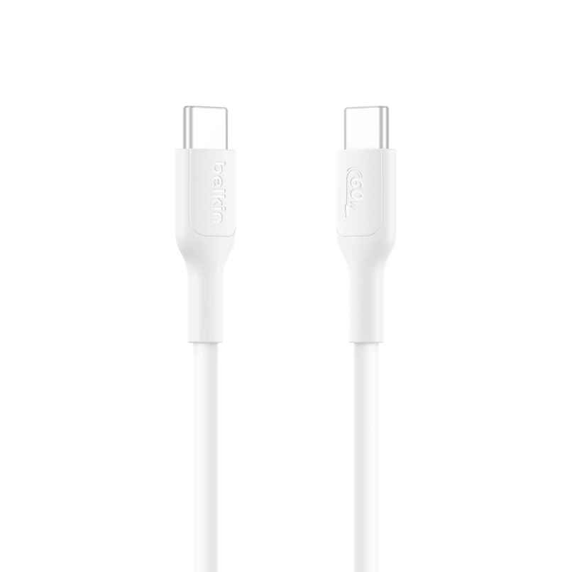Belkin Apple Certified USB-C to USB-C Cable 1m, 60W Fast Charge | White