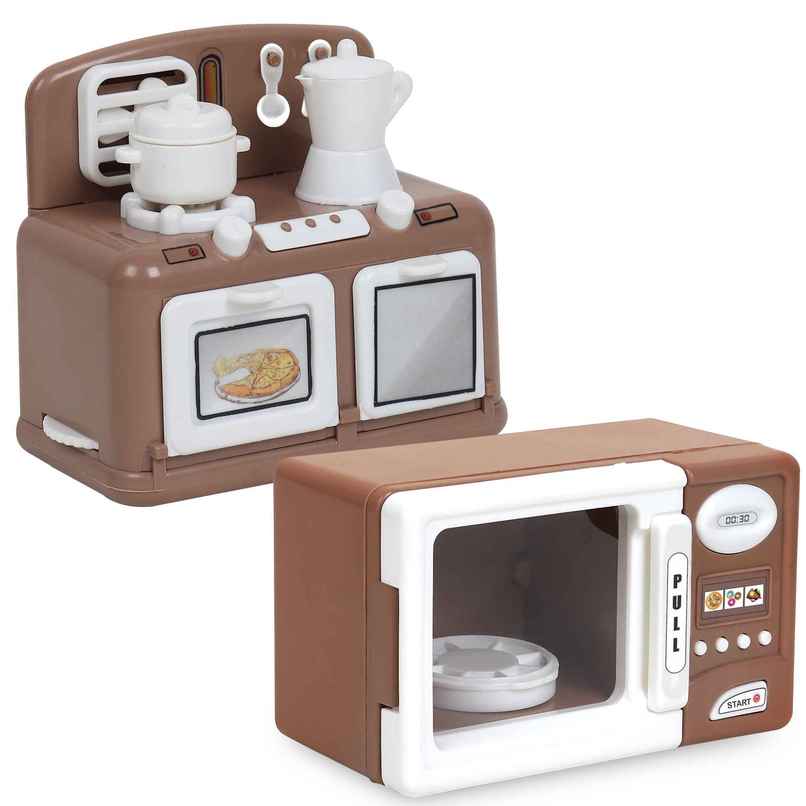 Anz Toy Brown Oven & Microwave Ph 9425 Anz Toy Brown Oven & Microwave Ph 9425