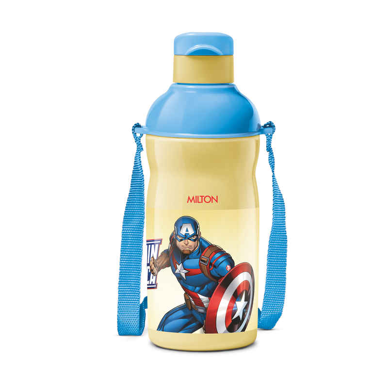 Milton Marvel Kool Elite 400 Insulated Bottle | 426 ml | Cream | Captain America