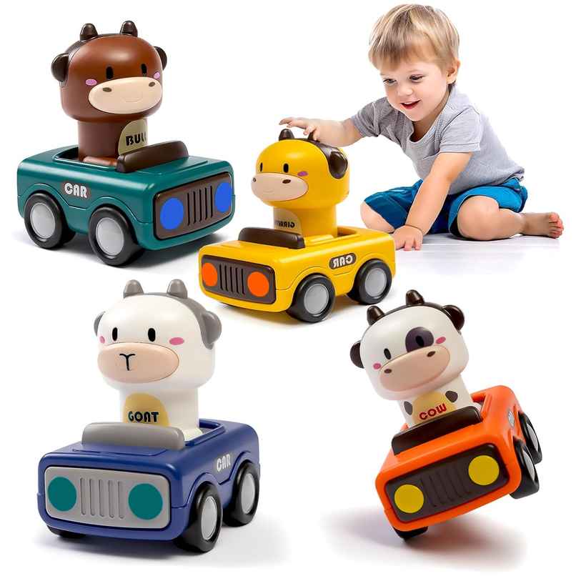 Kidology Press & Go Car Toys | Friction Car & Baby Toys | Kids Birthday Gift