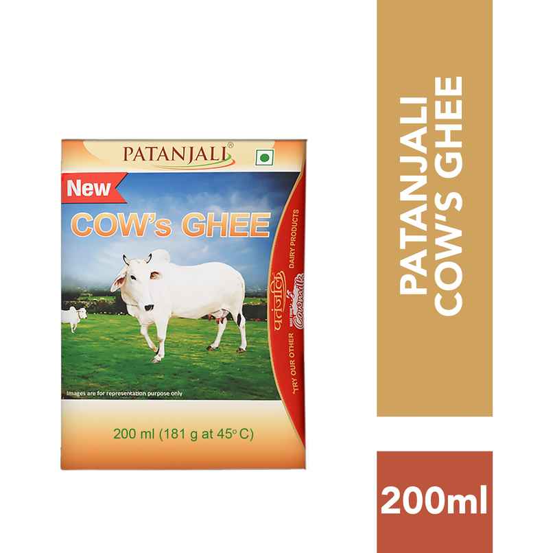 Patanjali Cow Ghee PET Jar - Pure Danedar, Rich Aroma, Cow Ghee Patanjali Cow Ghee PET Jar - Pure Danedar, Rich Aroma, Cow Ghee