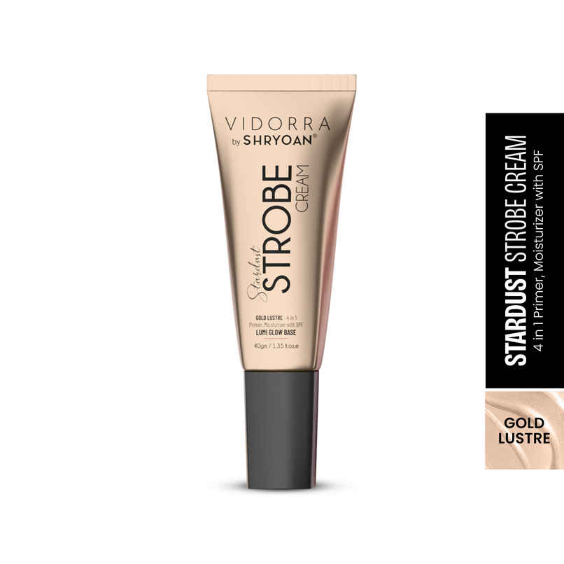 Shryoan Stardust Strobe Cream 4 in 1 Primer Moisturiser with SPF Gold Lustre