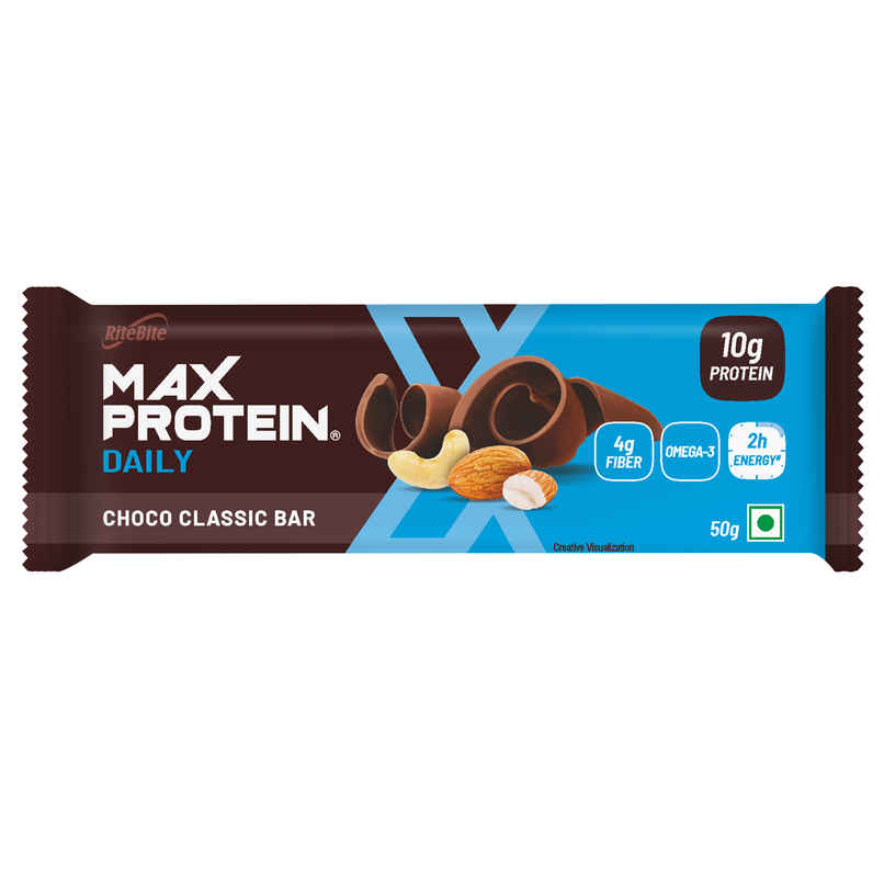 RiteBite Max Protein 10g Protein Bar Choco Classic