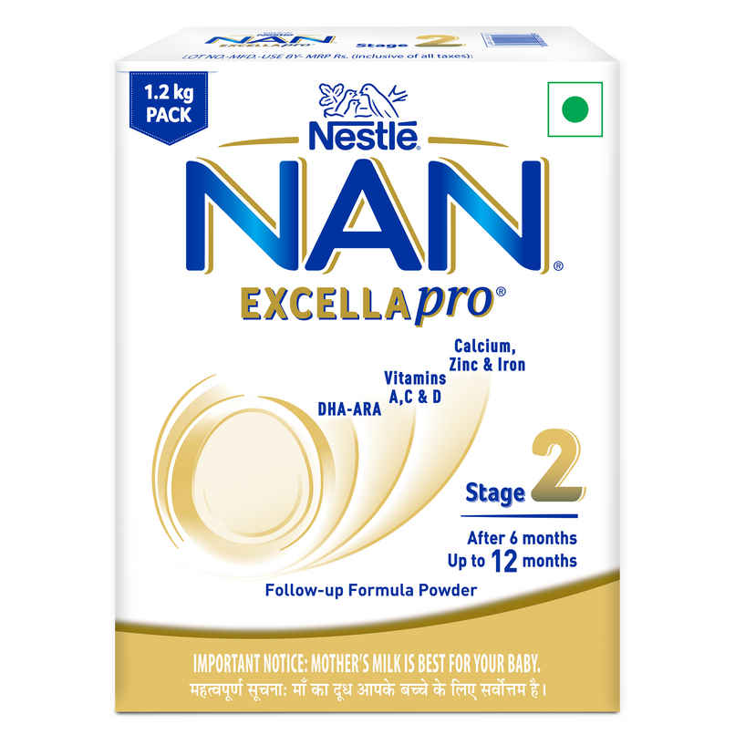 Nestle NAN EXCELLAPRO Stage 2 Follow-up | 6 - 12 M Nestle NAN EXCELLAPRO Stage 2 Follow-up | 6 - 12 M