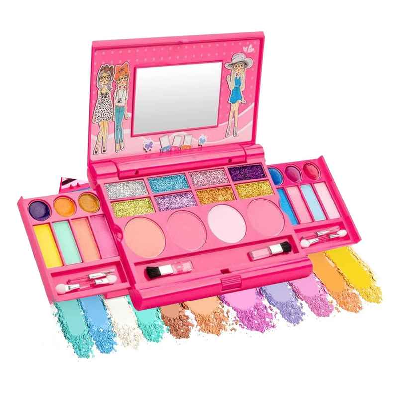 Kidology Makeup Kit for Girls | Unicorn Toy for Girls | Non-Toxic Washable Cosmetic Set for Girls Kidology Makeup Kit for Girls | Unicorn Toy for Girls | Non-Toxic Washable Cosmetic Set for Girls