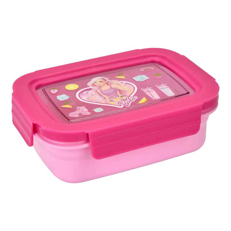 Barbie Yummy 590 Kids Lunch Box Airtight | Leak Proof , BPA Free | PRATAP Barbie Yummy 590 Kids Lunch Box Airtight | Leak Proof , BPA Free | PRATAP