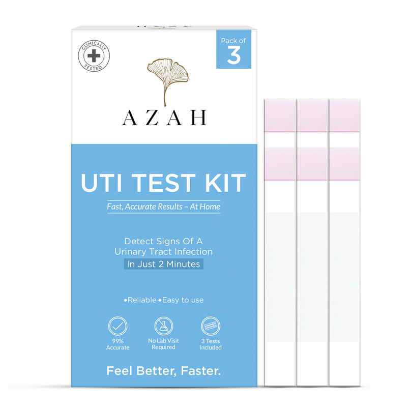 Azah Uti Test Kit | Fast & Easy Use At-Home Uti Detection