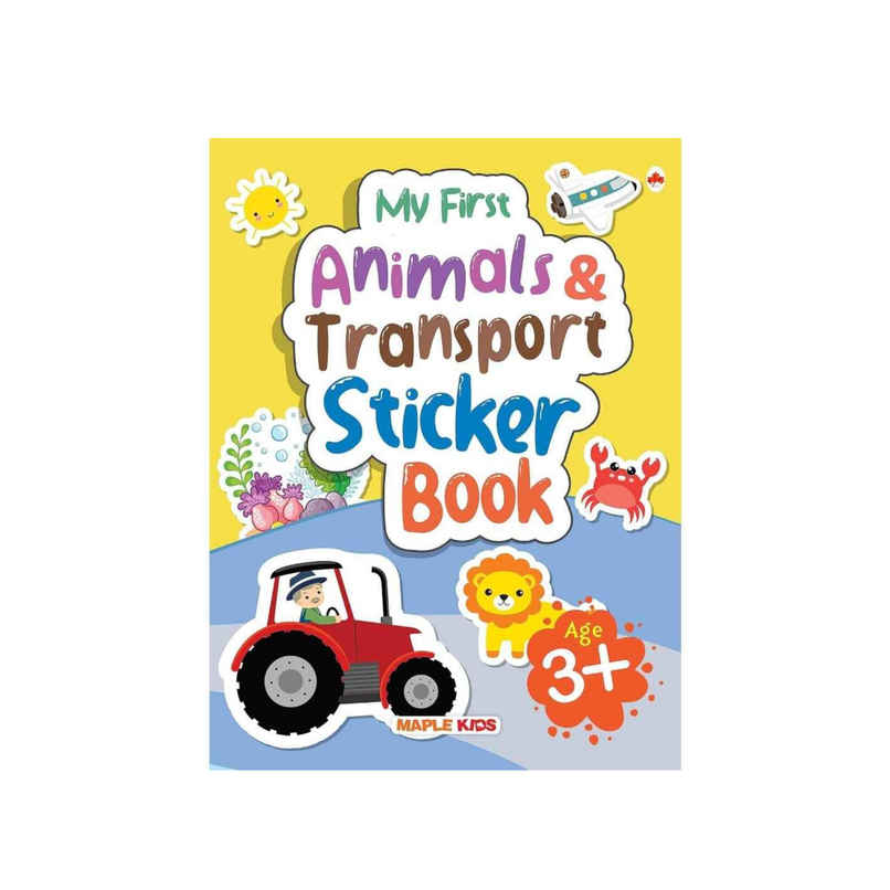 My First Sticker Book - Animals and Transport - Age 3+