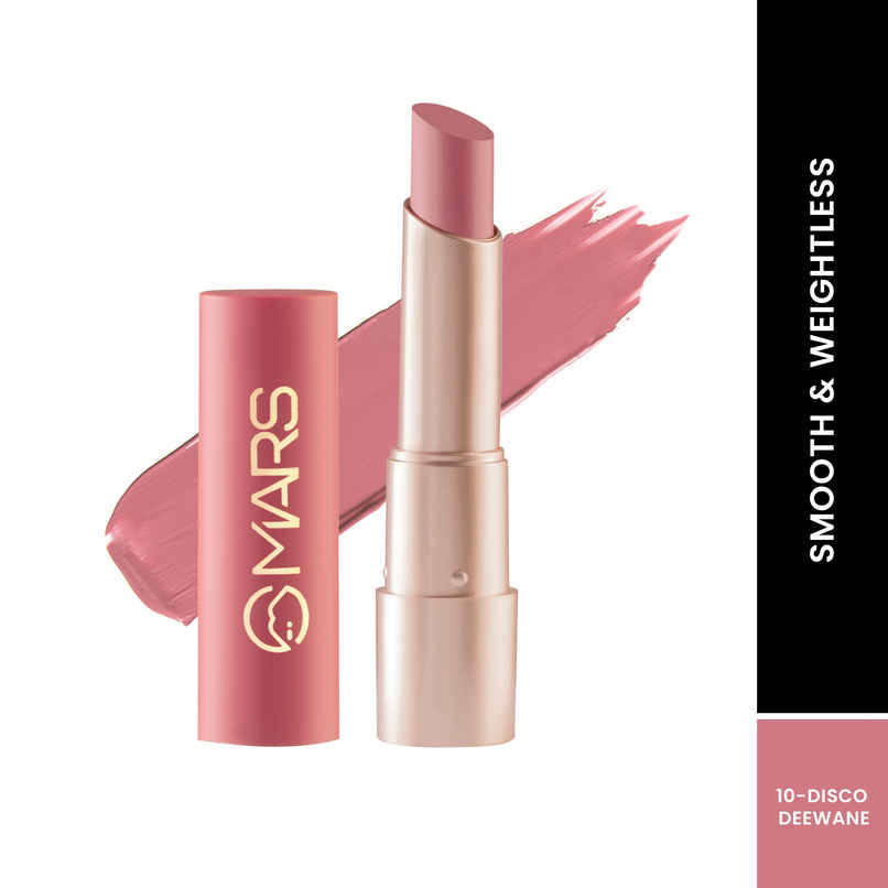 MARS Cosmetics Creamy Matte Long Lasting Lipstick For Women | 10-Disco Deewane MARS Cosmetics Creamy Matte Long Lasting Lipstick For Women | 10-Disco Deewane