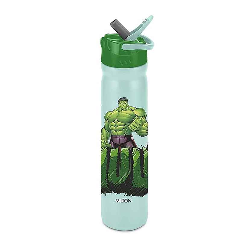 Milton Marvel Max Steel Sipper Bottle | 700 ml | Mint Green | Marvel Milton Marvel Max Steel Sipper Bottle | 700 ml | Mint Green | Marvel