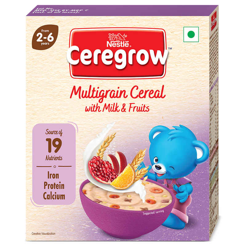 Nestle Ceregrow Multigrain Milk & Fruits Cereal