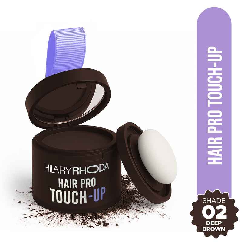 Hilary Rhoda Hair Pro Touch Up | Instant Grey Roots | Sweat Proof | Deep Brown - Shade 02
