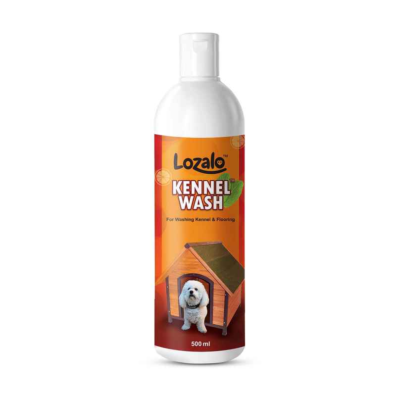 Lozalo Kennel Wash Liquid for Dog Kennel Flooring Pet Shops Clinics Salons Red Lozalo Kennel Wash Liquid for Dog Kennel Flooring Pet Shops Clinics Salons Red