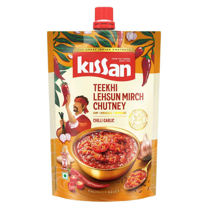 Kissan Teekhi Lehsun Mirch Chutney Doy