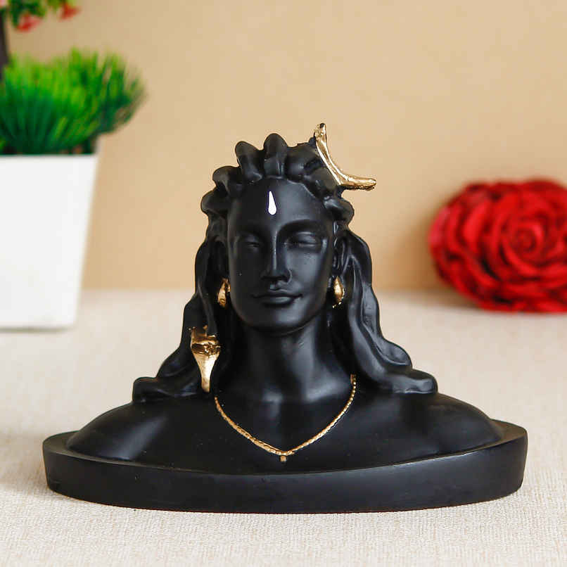 eCraftIndia Handcrafted Divine Adiyogi Shiva Statue Divine