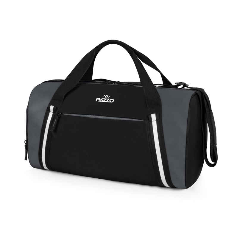 Pazzo Cross 28L Gym Duffel Bag | Travel | Sports | Unisex Bag with Shoe Compartment & Pockets