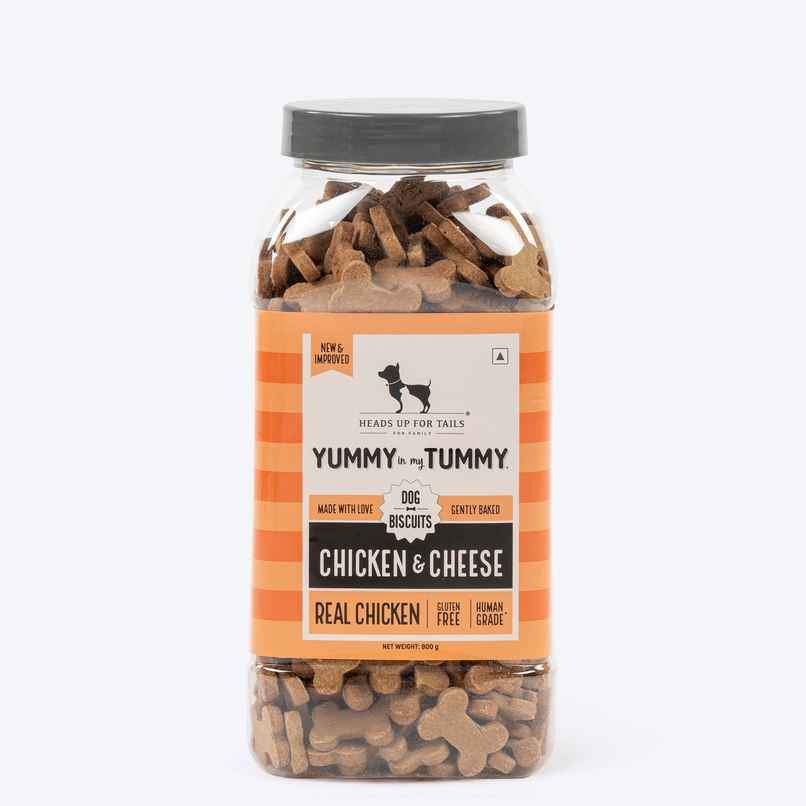 HUFT Yummy In My Tummy Dog Biscuit Chicken & Cheese Flavour Box HUFT Yummy In My Tummy Dog Biscuit Chicken & Cheese Flavour Box