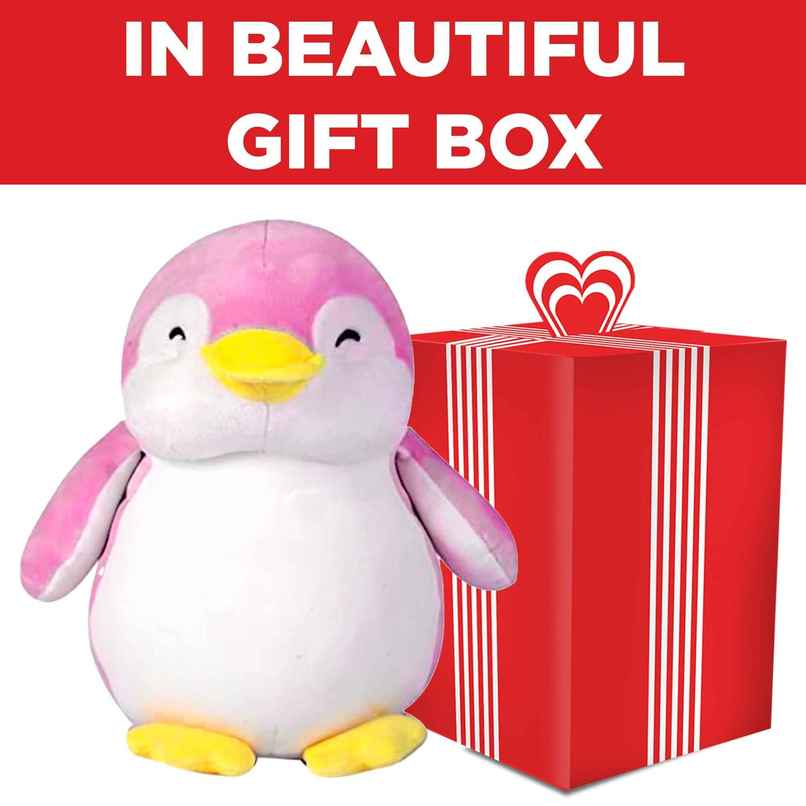 Michelle's Penguin | Premium Plush Soft Toy for Kids & Adults | With Gift Box Michelle's Penguin | Premium Plush Soft Toy for Kids & Adults | With Gift Box