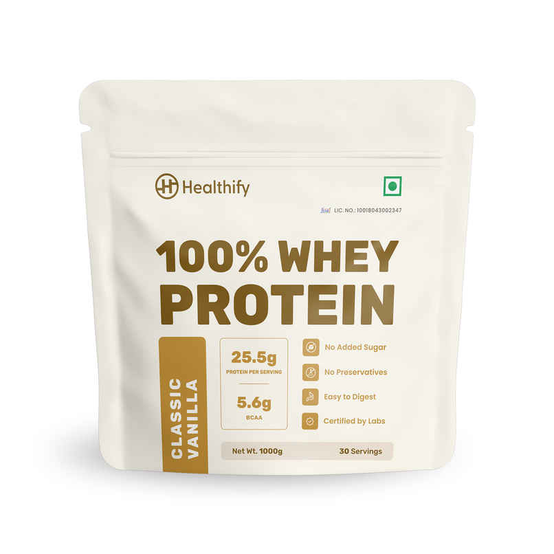Healthifyme Complete Whey Protein Blend Vanilla