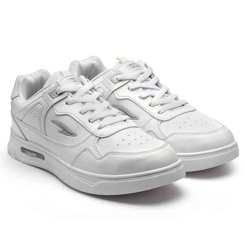 Asian Boston-01 Men Sneakers White (Size-9)