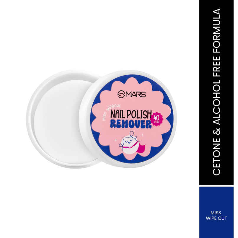 MARS Cosmetics Miss Wipe Out Nail Polish Remover Wipes MARS Cosmetics Miss Wipe Out Nail Polish Remover Wipes