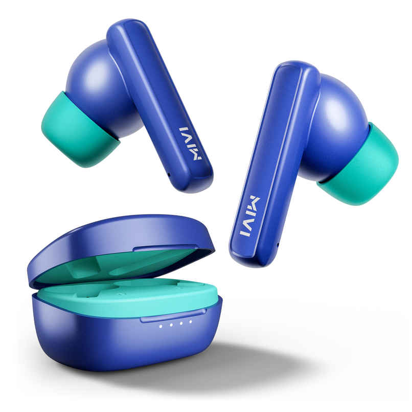 Mivi DuoPods Maxx TWS, 13mm Bass, 50H Playtime, AI ENC Calls, Gaming Mode, BT 5.3, Type C