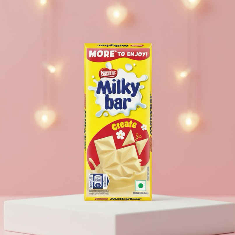Nestle Milkybar Tablet Made With Milk Yummy & Creamy Treat