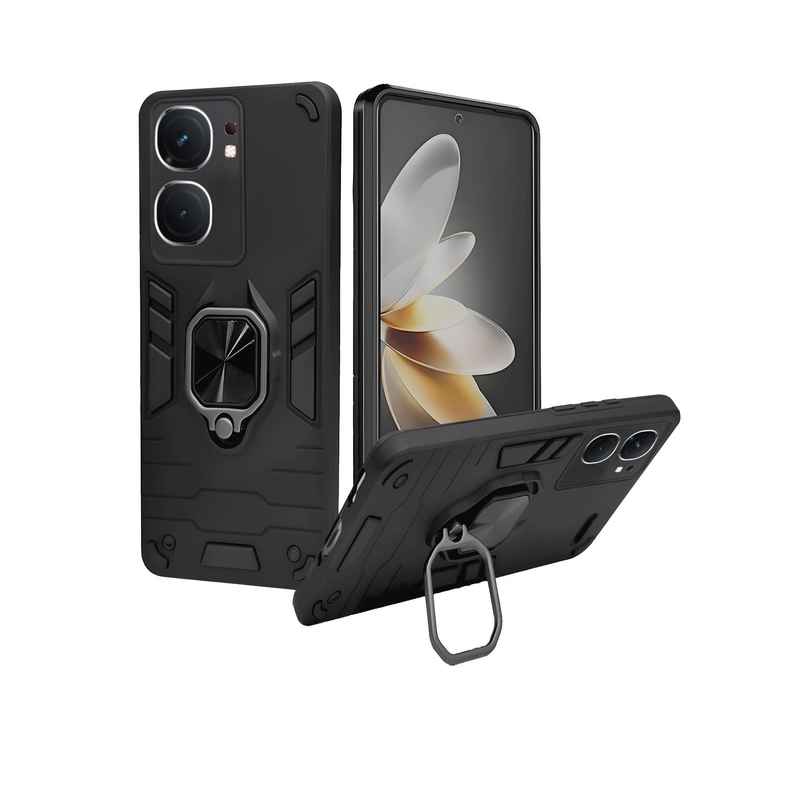 Artistque Case for Iqoo Neo 9 Pro 5g / Iqoo Neo 9pro Back Cover - Ring Stand Armor Cover