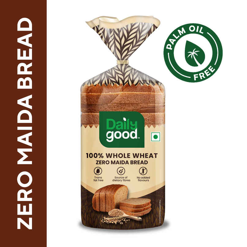 Daily Good Pure Whole Wheat Zero Maida Bread