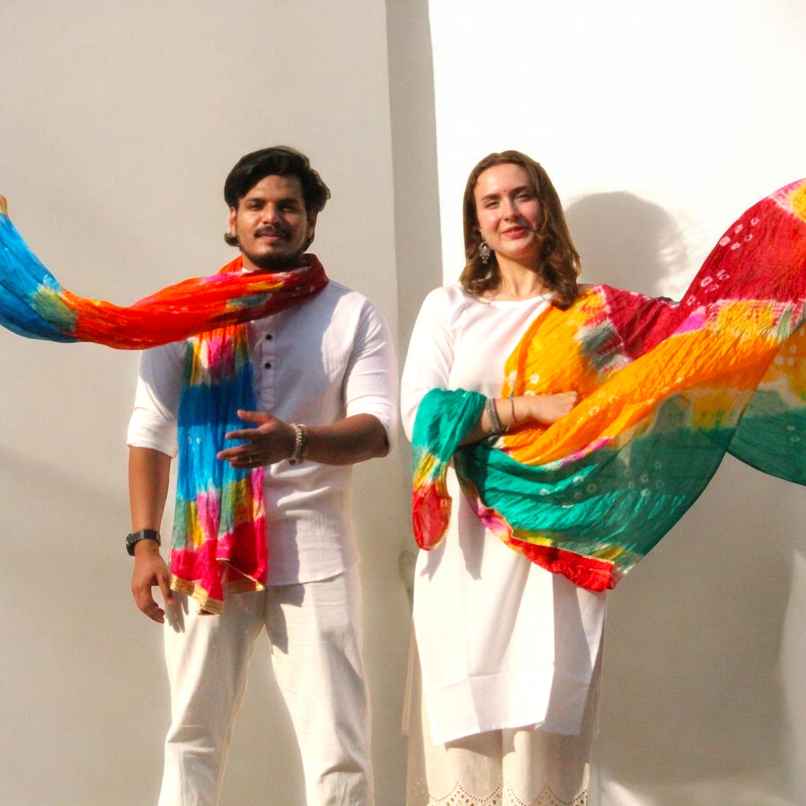 House of Festivals Colorful Dupatta