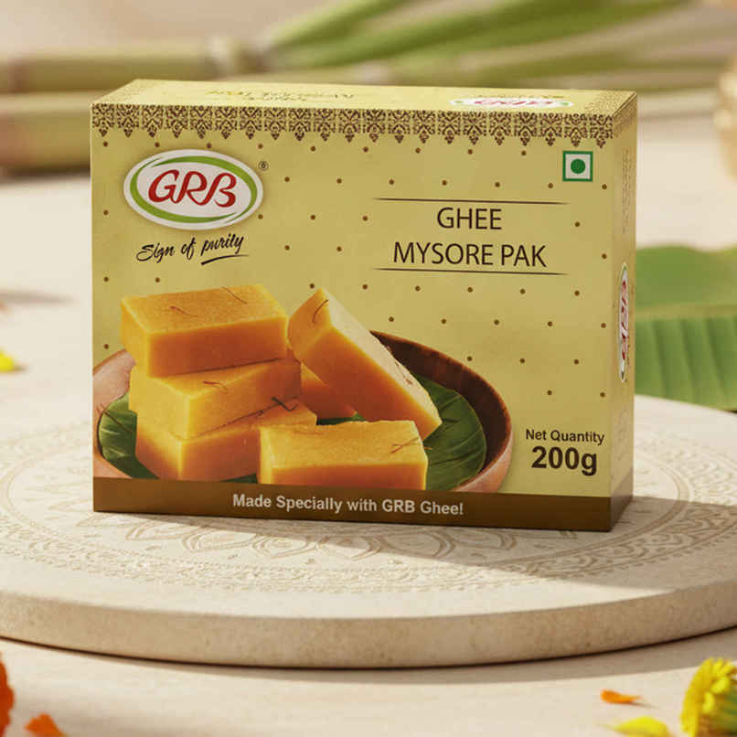 GRB Mysorepak | Sweet & Delicious GRB Mysorepak | Sweet & Delicious