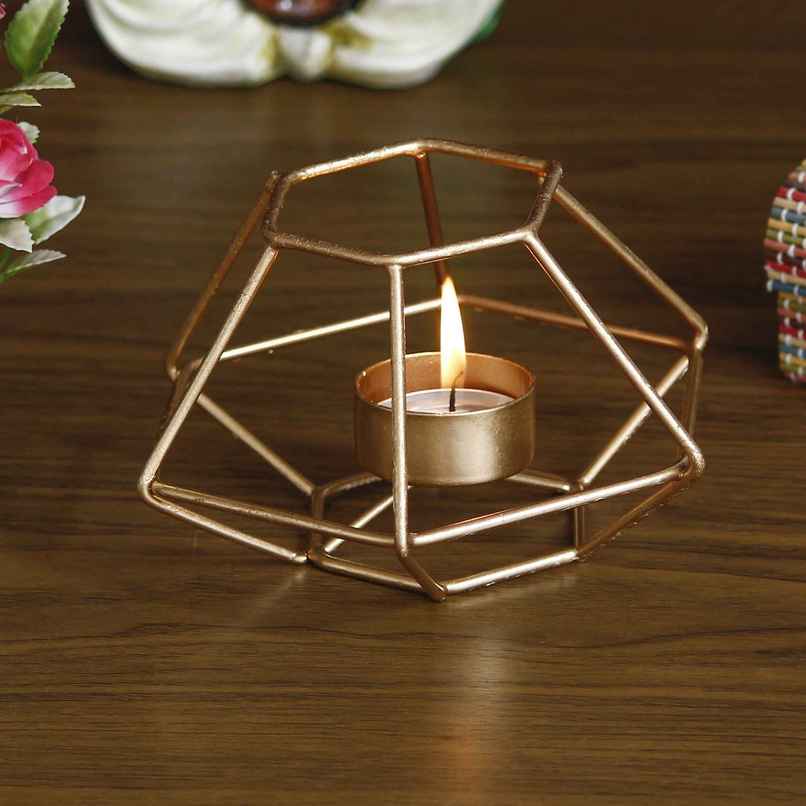 eCraftIndia Decorative Handcrafted Metal Tea Light Holder eCraftIndia Decorative Handcrafted Metal Tea Light Holder