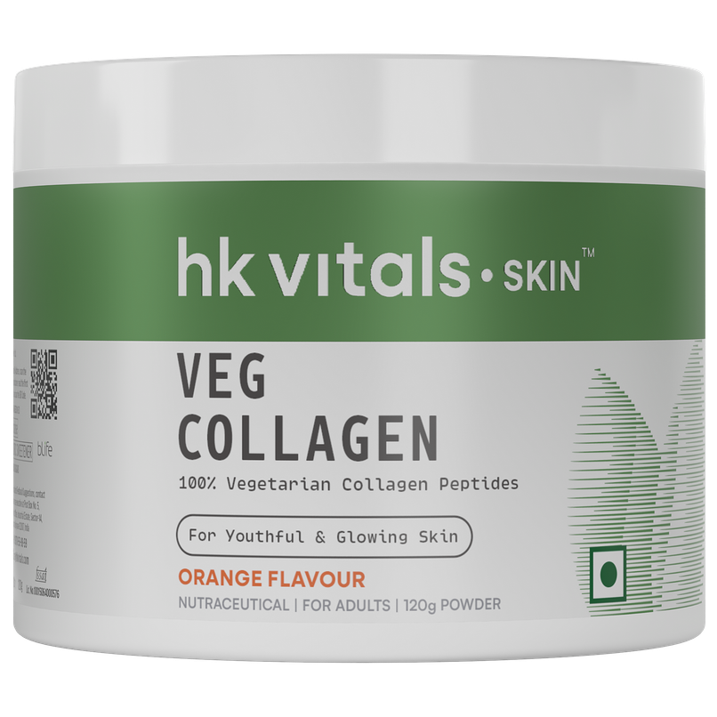 hk vitals Veg Collagen Supplement Orange 120g