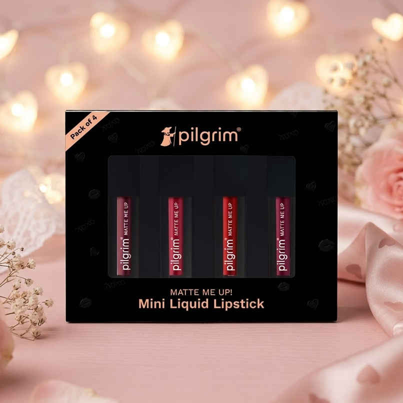 Pilgrim Bold Mistress Matte Mini Liquid Lipstick 4 in 1