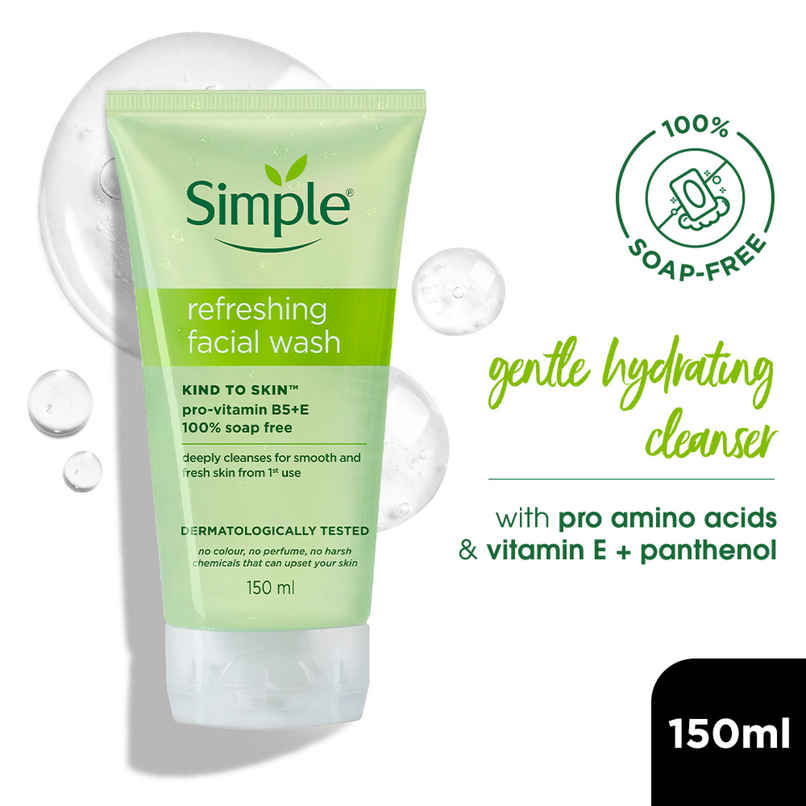 Simple Kind To Skin Refreshing Facial Wash