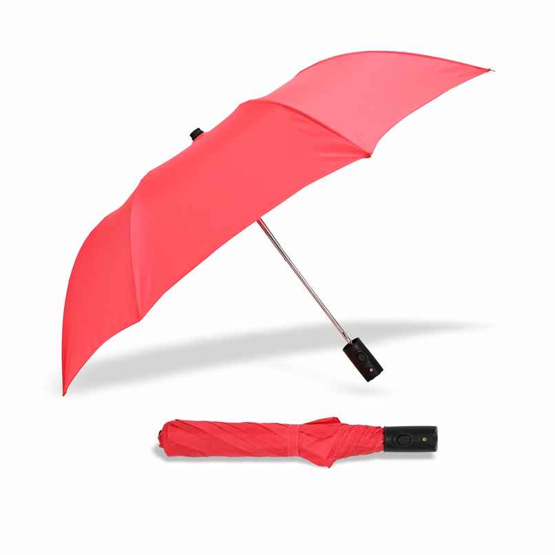 Eume Leatrix Auto-Open Umbrella | Red | 21 Inch | 2 Fold