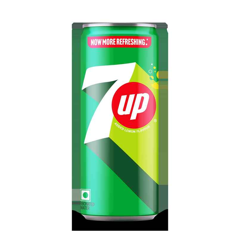 7 Up Lemon Soft Drink Can | Carbonated Beverage