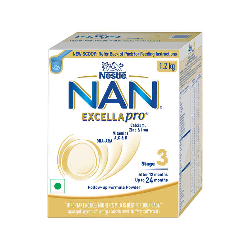 Nestle Nan Excella Pro Stage 3 Follow-up Formula Milk Powder (After 12 Months)