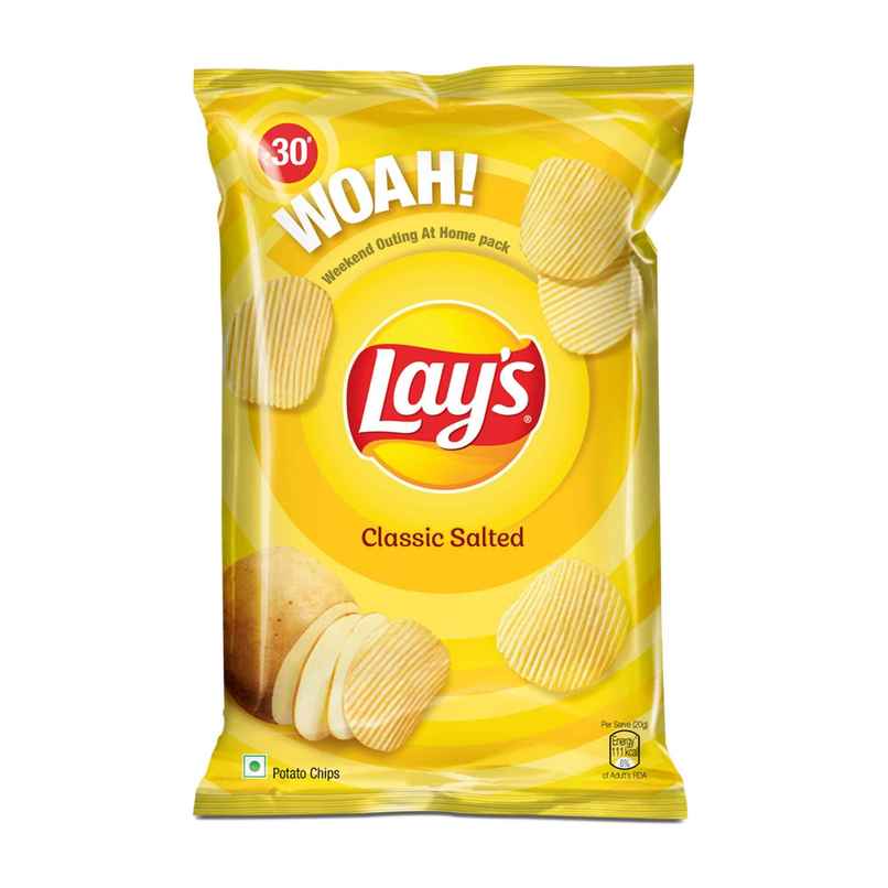 Lay's Classic Salted | Crunchy Potato Chips