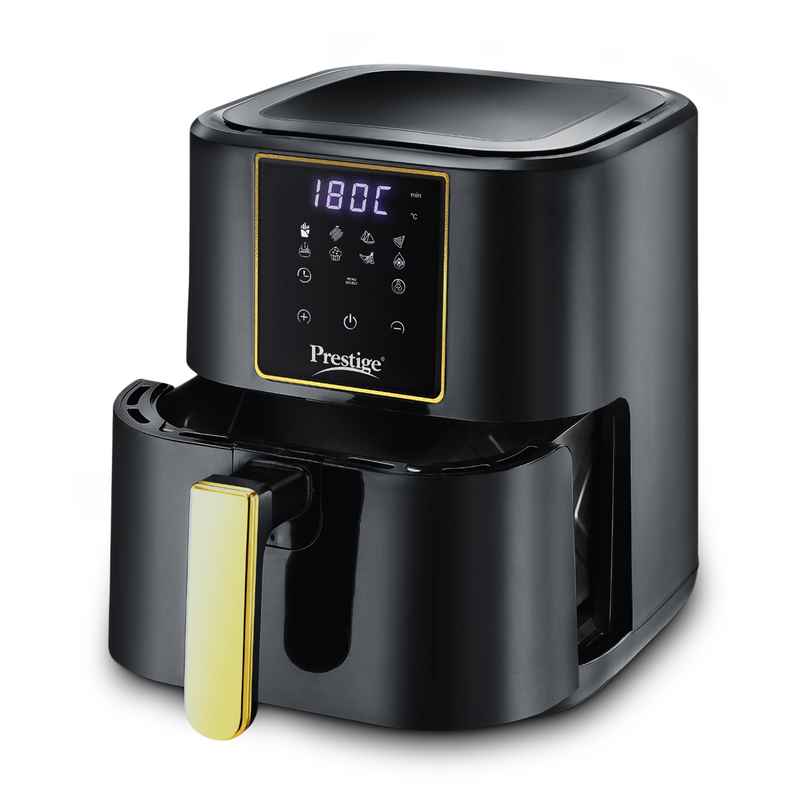 Prestige Nutrifry4.5L Digital AirFryer,1200 Watts,80% less Oil Consumption,1Y Warranty,ISI Certified