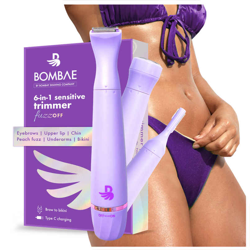 Bombae 6-In-1 Sensitive Trimmer | Fuzzoff Bombae 6-In-1 Sensitive Trimmer | Fuzzoff